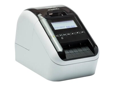 Brother Desktop Thermal Label Printer, Glossy Black/White (QL-820NWBC)