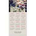 Custom Lincoln Tri-Fold Calendar Card