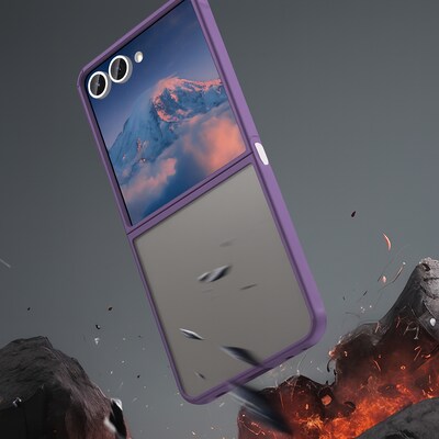 SaharaCase Venture Series Slim Case for Galaxy Z Flip7, Purple Orchid (CP00858)