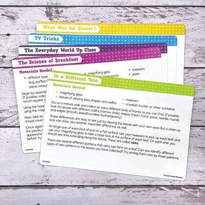 Teacher Created Resources Up-Close Science: Magnifying Glasses & Tweezers Activity Set (TCR20368)