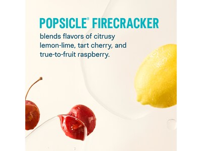 LIQUID I.V. Hydration Multiplier Popsicle Firecracker Electrolyte Drink Mix, 0.56 oz., 15 Sticks/Pack (LVM-1521)