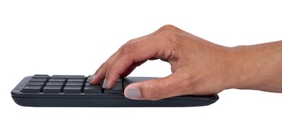 Kinesis Mechanical Wireless Ergonomic Keypad LP for Mac & PC, Black (KP150-LIN)