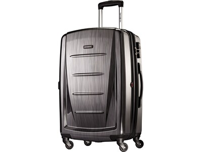 Samsonite Winfield 2 Fashion Polycarbonate 4-Wheel Spinner Luggage, Charcoal (56846-1174)