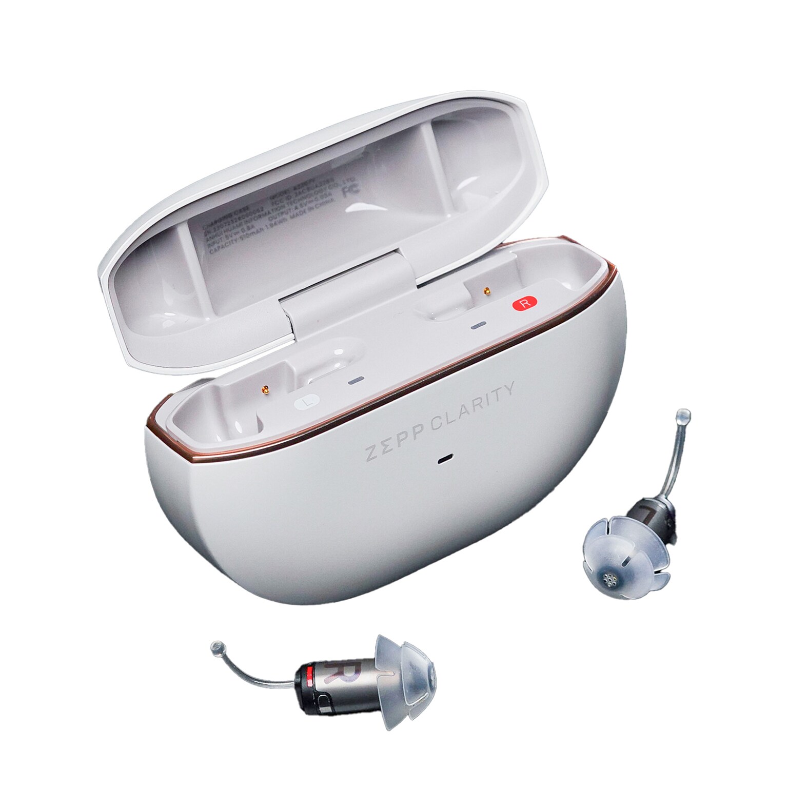 Zepp Clarity Pixie Hearing Aids, White (E2285OV1N)