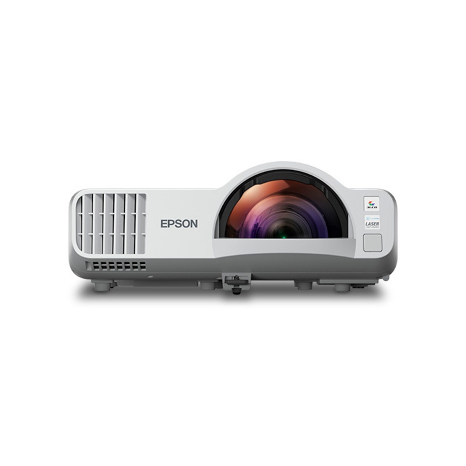 Epson PowerLite L210SF Wireless 3LCD Short Throw Lamp-Free Laser Display Projector, White (V11HA75020)
