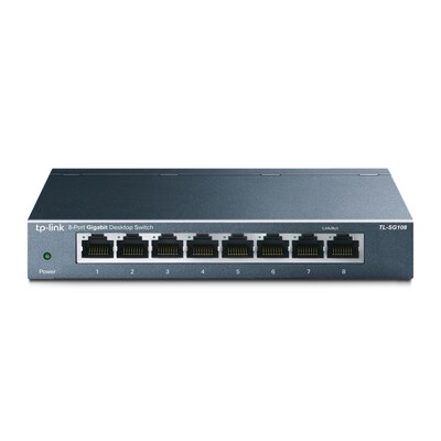 TP-Link 8-Port Gigabit Unmanaged Ethernet Network Switch (TL-SG608)