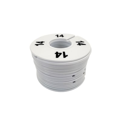 Nahanco Size 14 Plastic Dividers, White (CWB14)