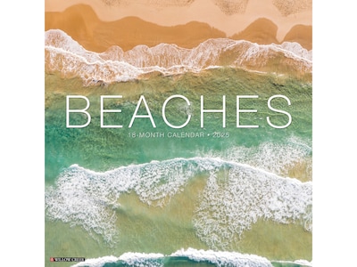 2025 Willow Creek Beaches 12 x 12 Monthly Wall Calendar (41628)