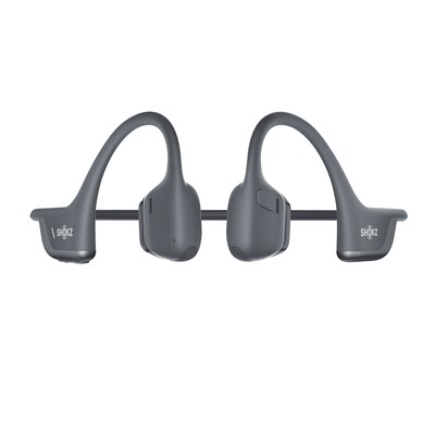 Shokz OpenRun Pro 2 Wireless Bone-Conduction Open-Ear Sport Headphones, Bluetooth, Black (S820-ST-BK-US)