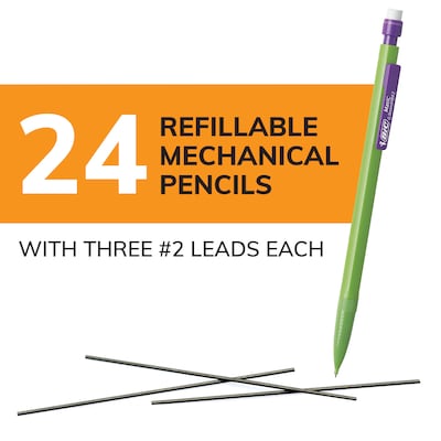 Bic Mechanical Pencils, Xtra-Strong, Thick (0.9 mm), No. 2 - 10 mechanical pencils
