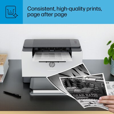 HP LaserJet M207dw Wireless Black & White Print Only Laser Printer, Best for Home (8J9K9F)