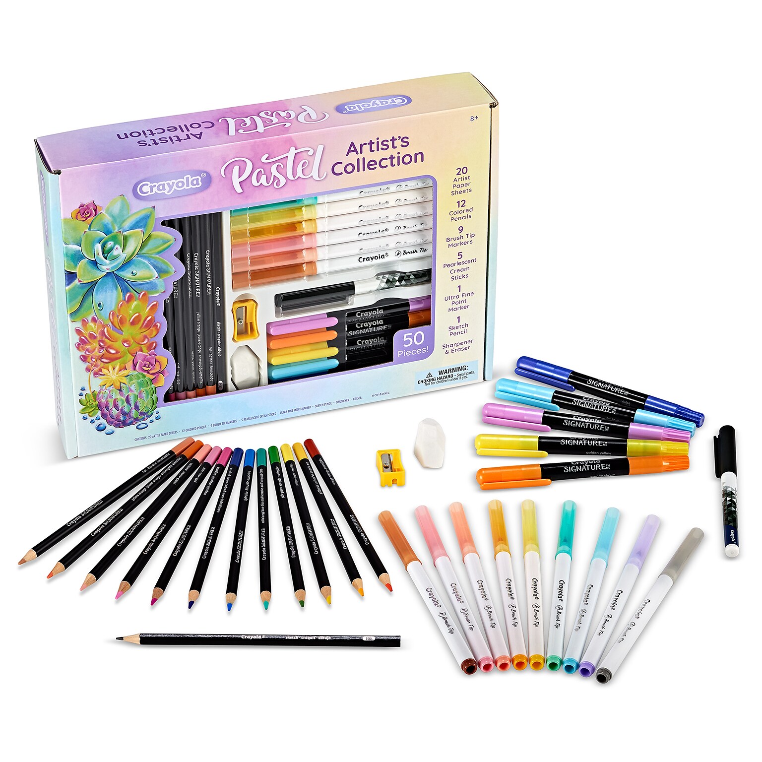 Crayola Pastels Artists Collection Kit (BIN042932)