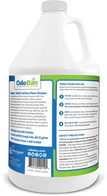 OdoBan Ready-to-Use Multi-Surface General Floor Cleaner, 1 Gallon (936293-G4)