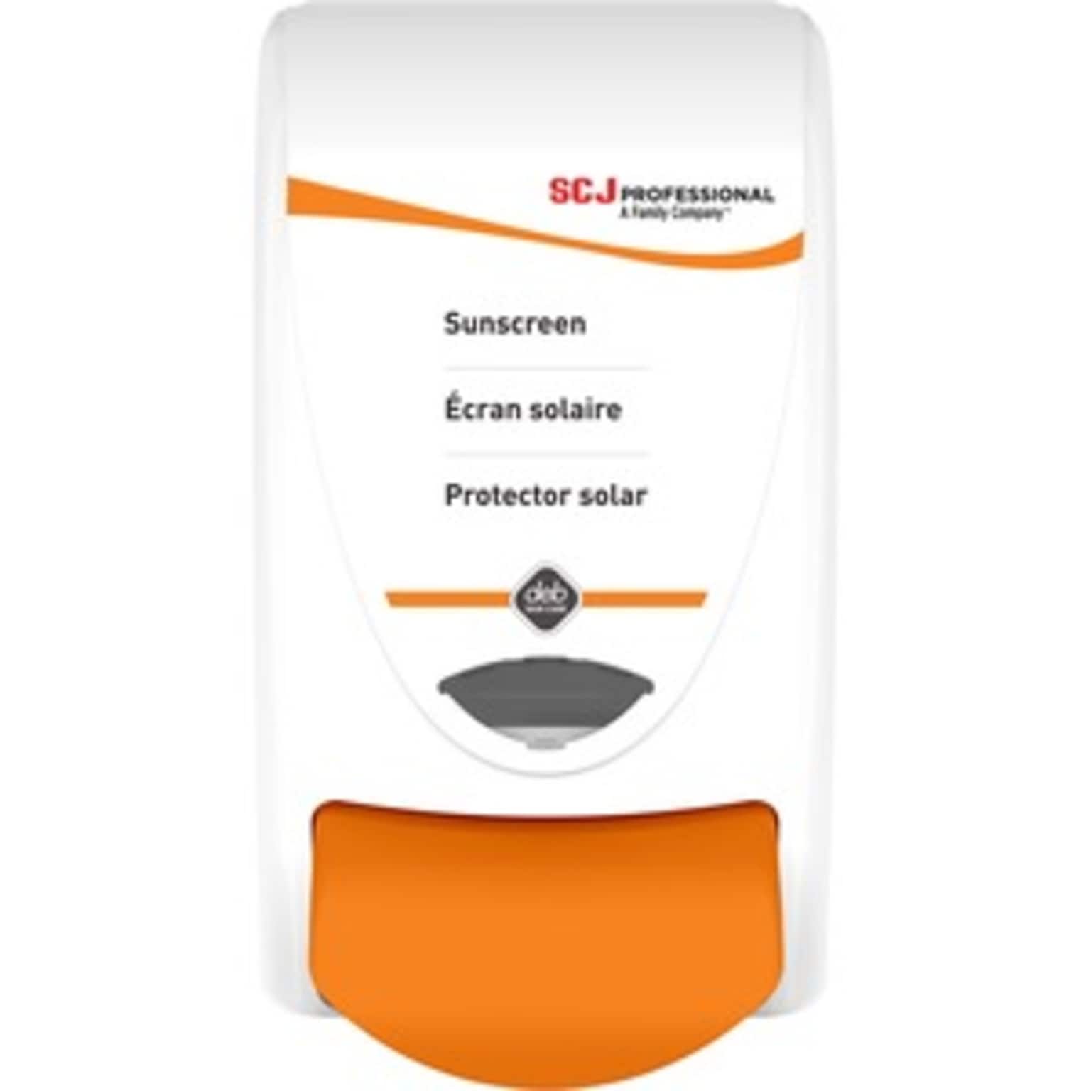 SC Johnson Sunscreen Dispenser, 1.06 Quart Capacity (SJNSUN1LDS)