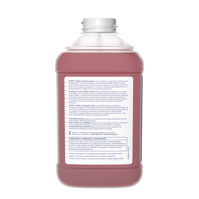 Stride HC Floor Cleaner, Floral, 84.5 Oz., 2/Carton (904717)