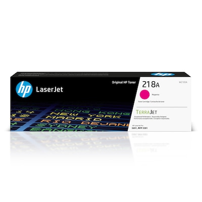 Original HP 218A Magenta Toner Cartridge, Print Up to 1,200 Pages (W2183A)