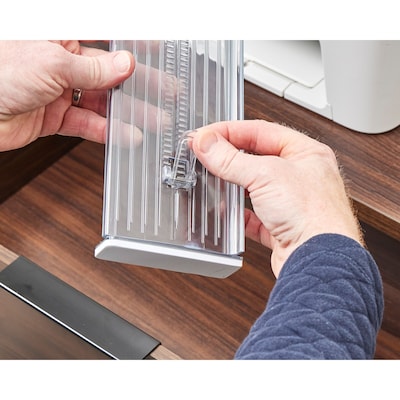iDESIGN Deep Drawer Dividers, Clear, 2/Set (27929M2)