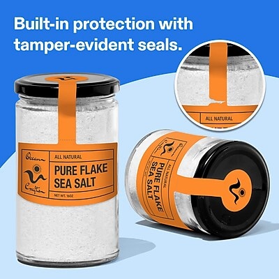 Avery Laser/Inkjet Multipurpose Labels, 5-1/8" x 4", Bright Orange, 120 Labels/Box (19479370722)