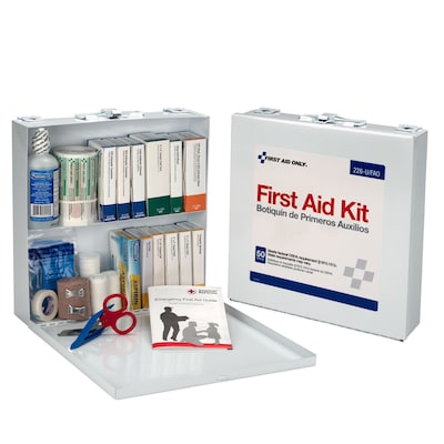 First Aid Only First Aid Kits, 197 Pieces, Up to 50 People, White (FAO226U)