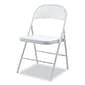 Alera® Metal Office Folding Chair, Gray, 4/Carton (ALECA940)