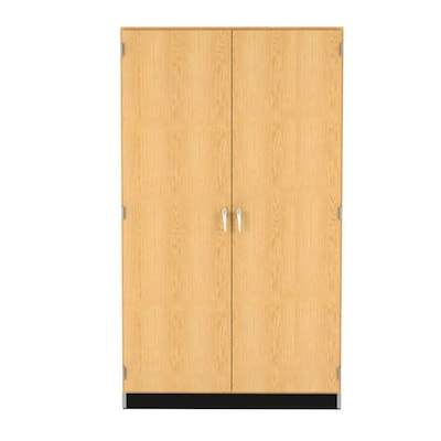 Diversified Woodcrafts 84" Storage Cabinet with 6-Shelves, Oak (353-4822K)