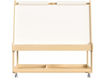 Flash Furniture Bright Beginnings 4-Person Art Station, 48, Natural Birch Plywood (MK-ME16621-GG)