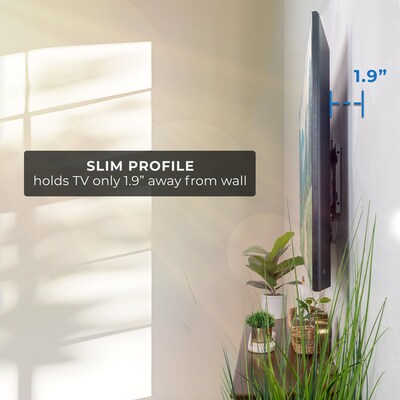 Mount-It! Tilting TV Wall Mount For 42" to 80" Screens, 110 lbs. Max. (MI-311)
