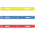 Westcott 12 Plastic Standard Ruler, Assorted Colors, Each (10526-001)