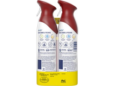 Febreze AIR Aerosol Air Freshener, Cranberry Crumble Scent, 8.8 Fl. Oz., 2/Pack (03207)
