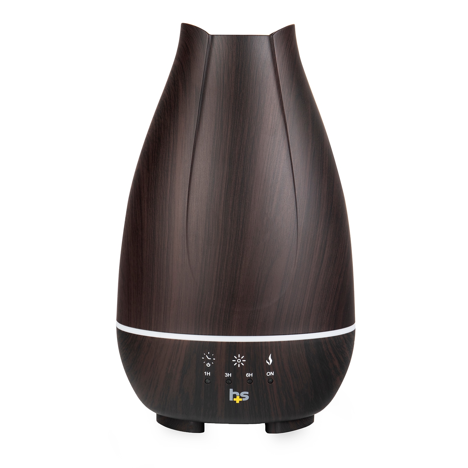 HealthSmart Evaporative Cool Mist Tabletop Humidifier, 500mL, Brown (40-500-037)