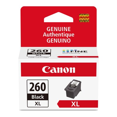 Canon PG-260 XL Black High Yield Ink Cartridge  (3706C001)