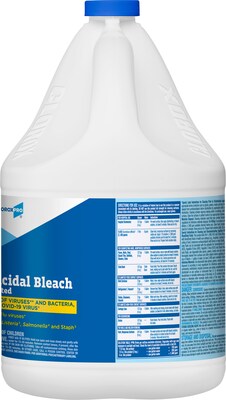 Clorox CloroxPro Germicidal Concentrated Bleach, 121 oz., 3/Carton (30966CT)