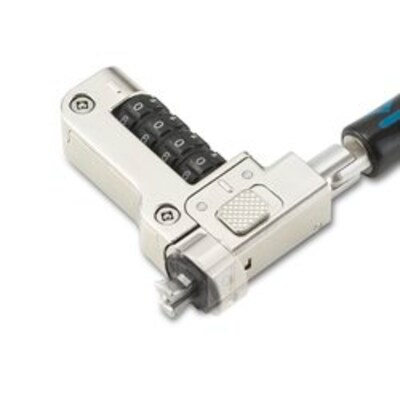 Kensington Slim N17 2.0 Combination Laptop Lock for Wedge-Shaped Slots (K65096WW)