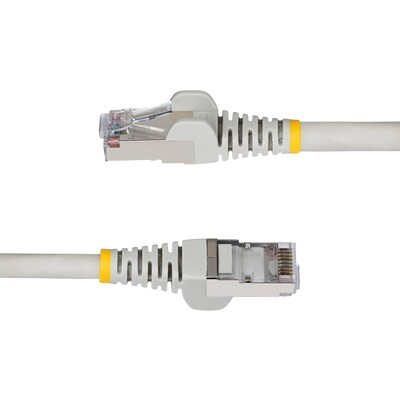 StarTech 75 ft. CAT-6a Ethernet Cable, 27AWG, Gray (NLGR-75F-CAT-6a-PATCH)