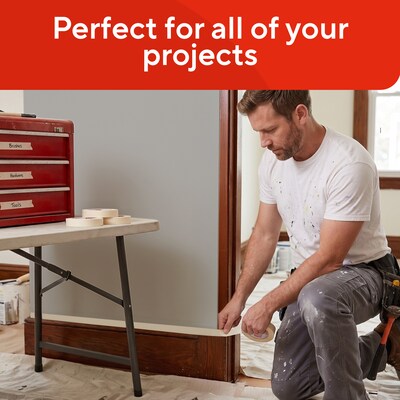 Staples Masking Tape, 0.94” x 60 Yards — 4/Pack