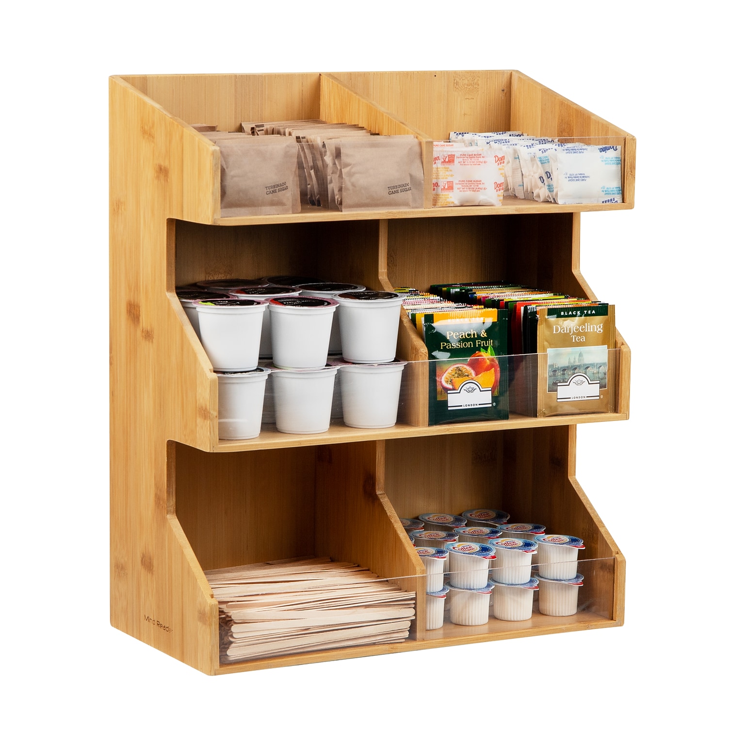 Mind Reader Organizer, Brown (3T2TWD-BRN)
