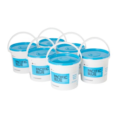 Pacific Blue Select Surface System Bucket, 6/Carton (54006)