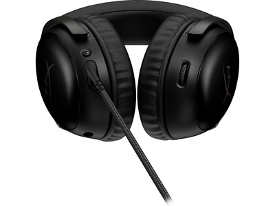 HyperX Cloud III Noise Canceling Stereo Gaming Over-the-Ear Headset, USB/3.5mm, Black (727A8AA)