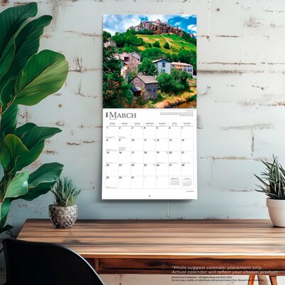 2026 BrownTrout France 12" x 12" Monthly Wall Calendar (9798330703289)