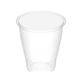 Dynarex 5 oz. Plastic Disposable Cup, Clear, 100/Pack, 25 Packs/Carton (4255)