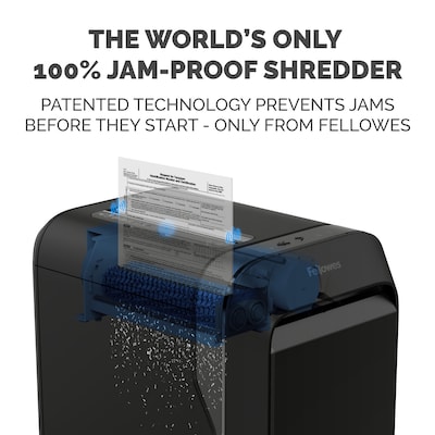 Fellowes LX220 20-Sheet Micro-Cut Shredder, Black (5015401)
