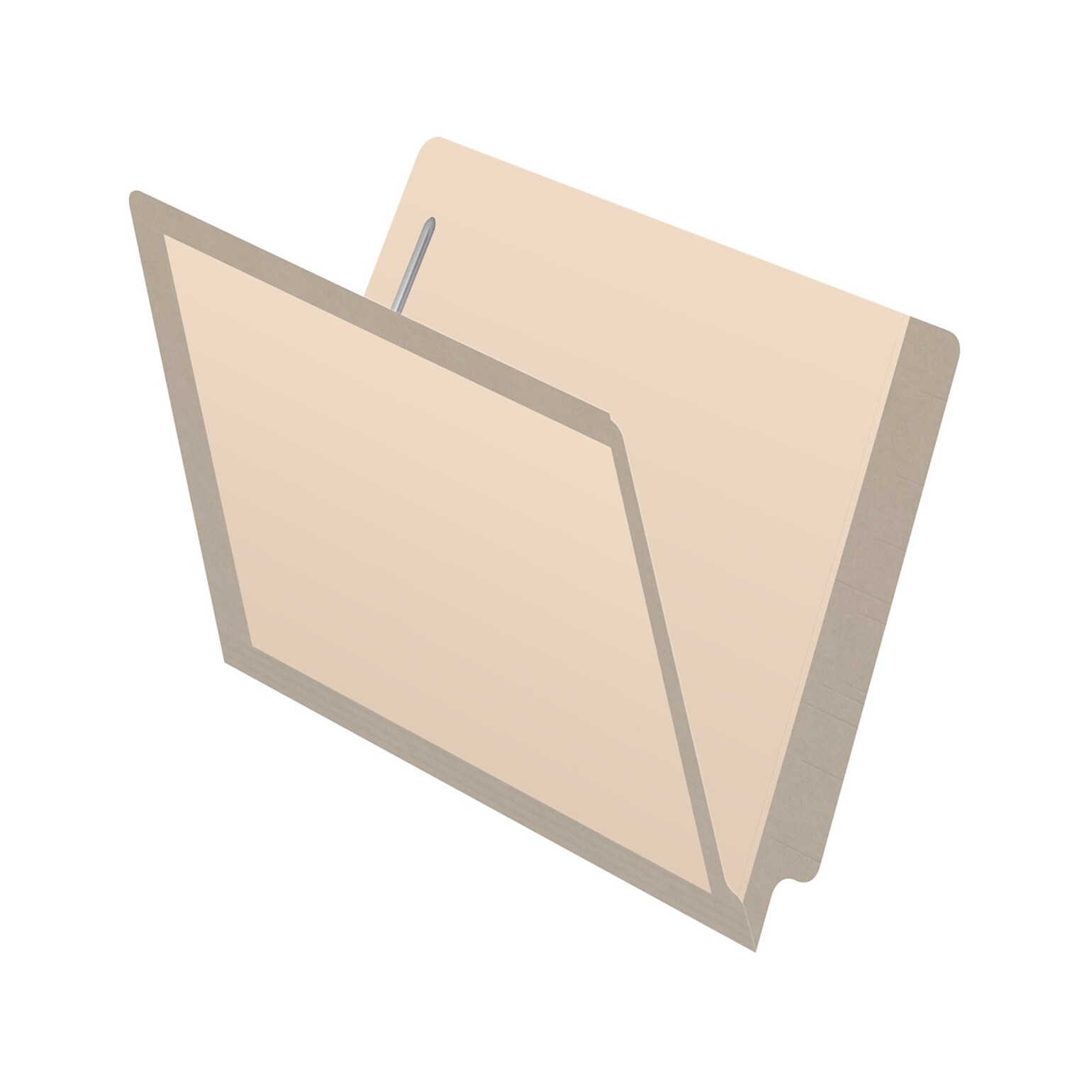 Medical Arts Press Reinforced End Tab File Folder, Straight-Cut, Letter Size, Manila/Gray, 50/Box (S-09473-GRY)