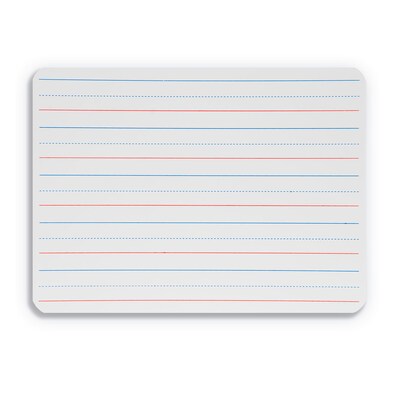 Flipside Melamine Double-Sided Dry-Erase Whiteboard, 9" x 12", 12/Pack (10134)