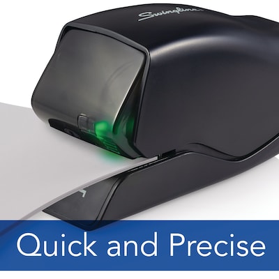 Swingline 502e Desktop Cartridge Electric Stapler, 20-Sheet Capacity, Black (50202)