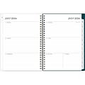 2024-2025 Blue Sky Greta 5.88 x 8.63 Academic Weekly & Monthly Planner, Plastic Cover, Multicolor