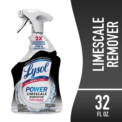 Lysol Disinfecting Toilet and Bathroom Cleaner Bottle, Atlantic Fresh Scent, 32 oz. (19200-95816)