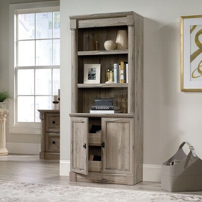 Sauder Palladia 72H 5-Shelf Bookcase, Split Oak (424813)