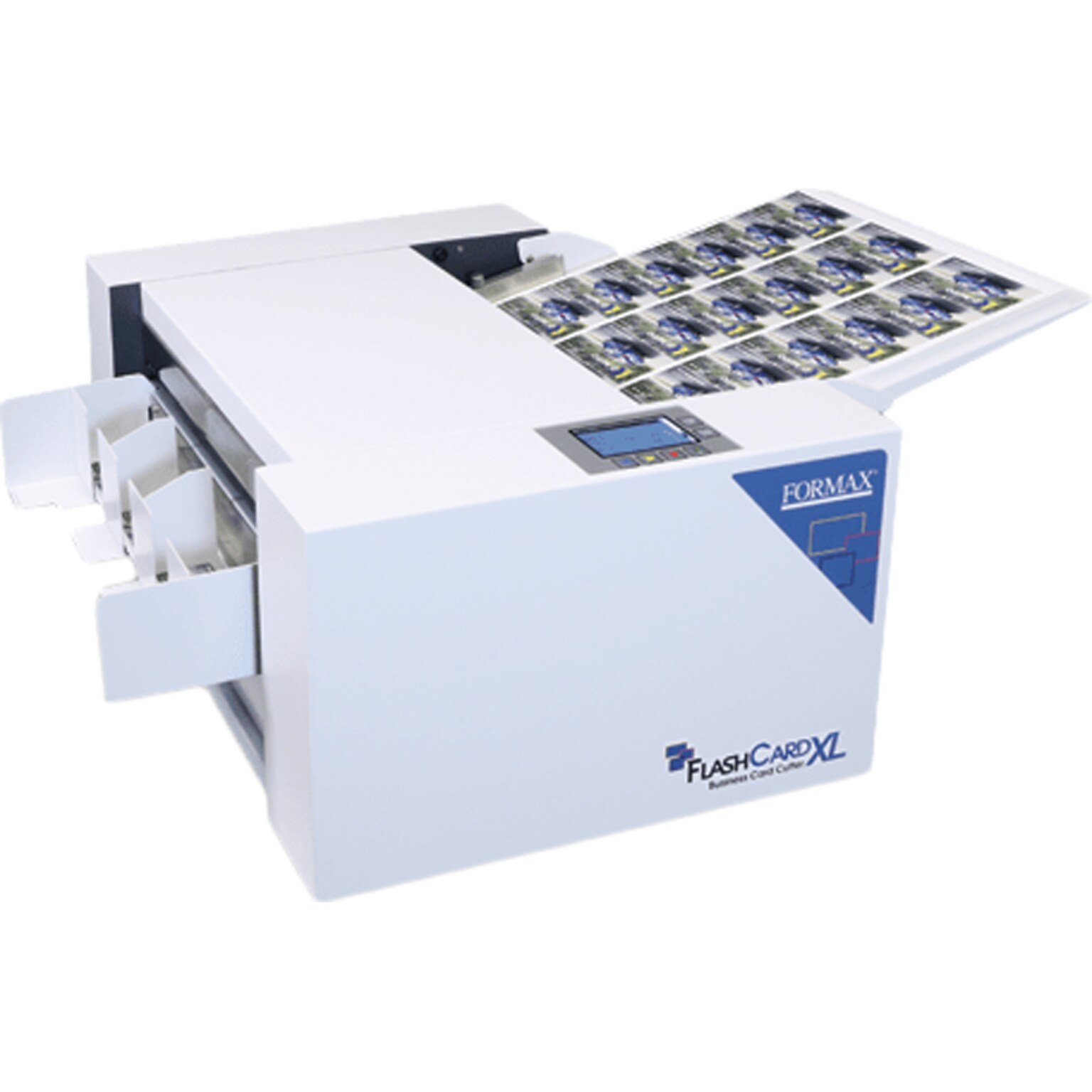 Formax FlashCard XL 19 Card Cutter, White (FlashCard XL)