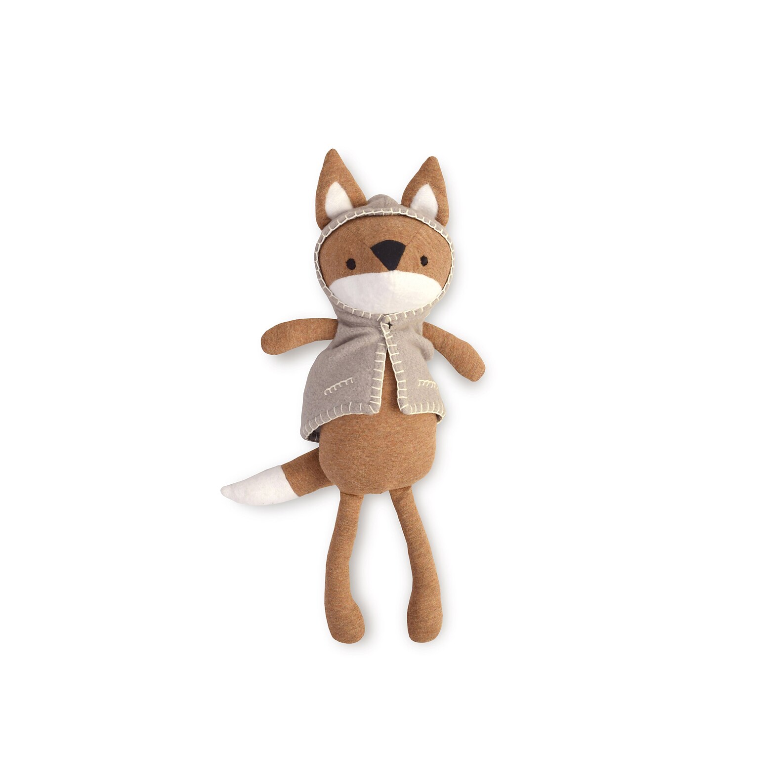 Crane Baby Ezra Fox Plush Toy, Brown (BC-110PT-2)