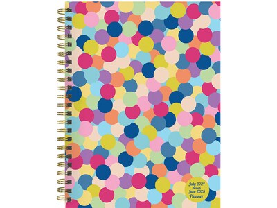 2024-2025 TF Publishing Cali Girl Collection Gumballs 6" x 8" Academic Weekly & Monthly Planner, Paperboard Cover, Multicolor
